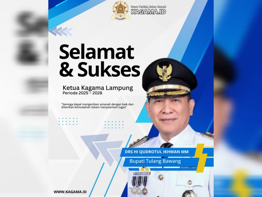 Qudrotul Ikhwan Pimpin Kagama Lampung-