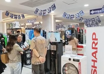 merapah.com - Pameran Sharp di mall chandra tanjung karang