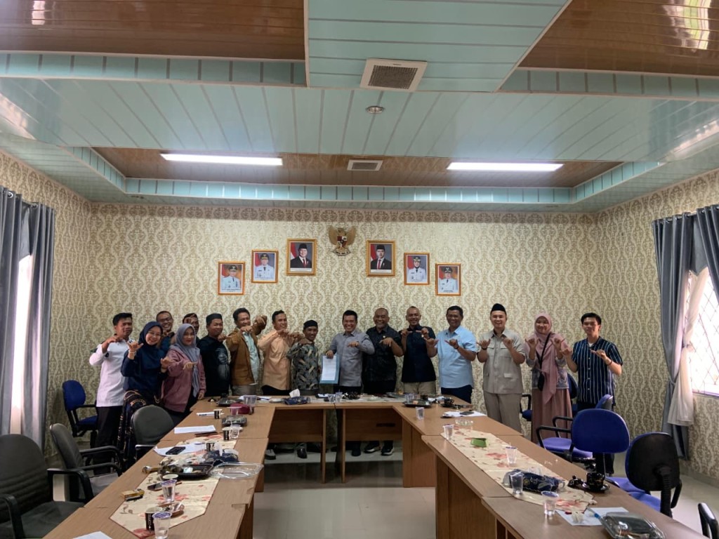 Forkom Nettral Bahas Isu Rajungan Berkelanjutan dengan Komisi II DPRD Tulang Bawang..