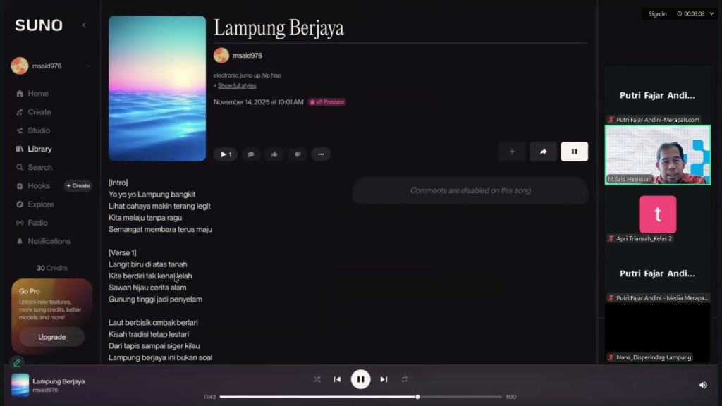 Komdigi bersama M. Said Hasibuan.