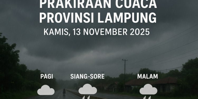 cuaca di provinsi lampung