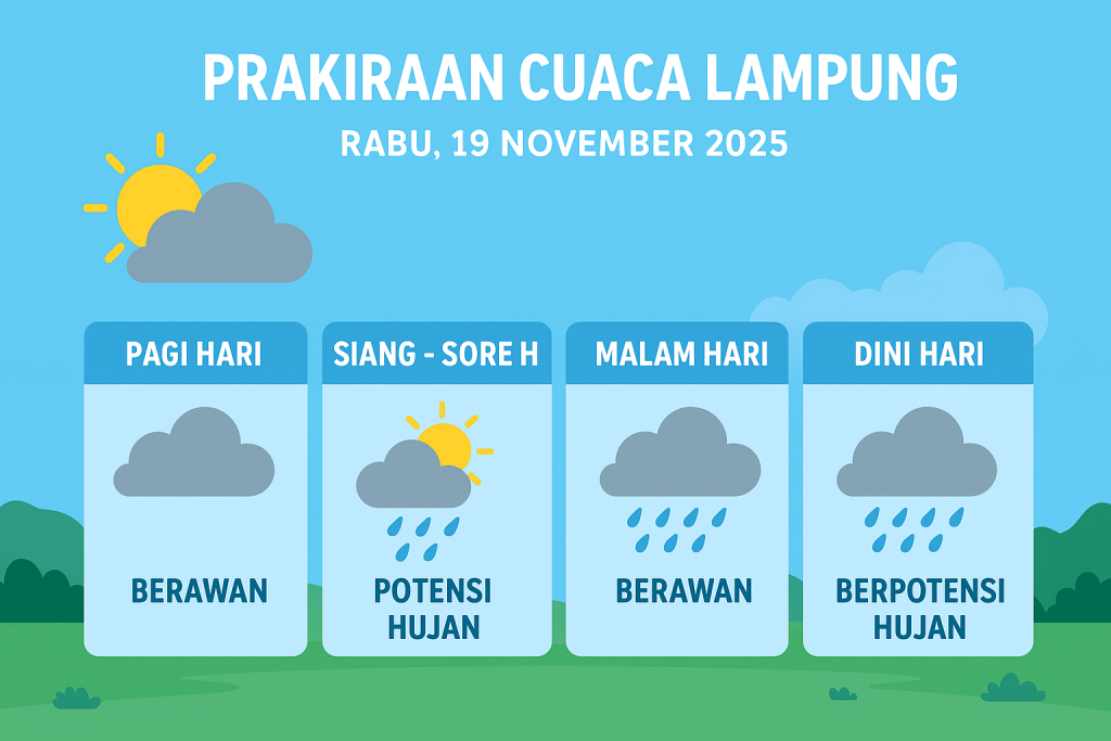 prakiraan cuaca lampung