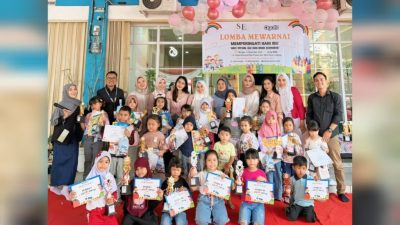 Lomba mewarnai Fyglow Clinic Metro
