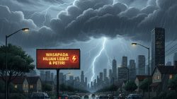 Waspada Hujan Lebat! Prakiraan Cuaca Lampung Hari Ini