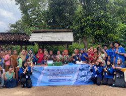 Warga Desa Munca Belajar Memproduksi Sabun Alami Bersama Mahasiswa KKN Unila