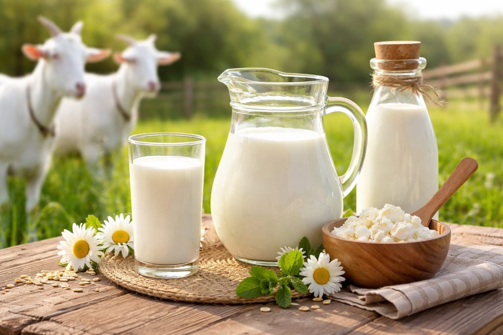 Manfaat susu kambing