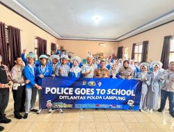 Safety Riding di SMAN 1 Natar Fokus Bentuk Sikap Disiplin Berkendara