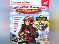 Tim Safety Riding PT Tunas Dwipa Matra Bagikan Tips Aman Berkendara