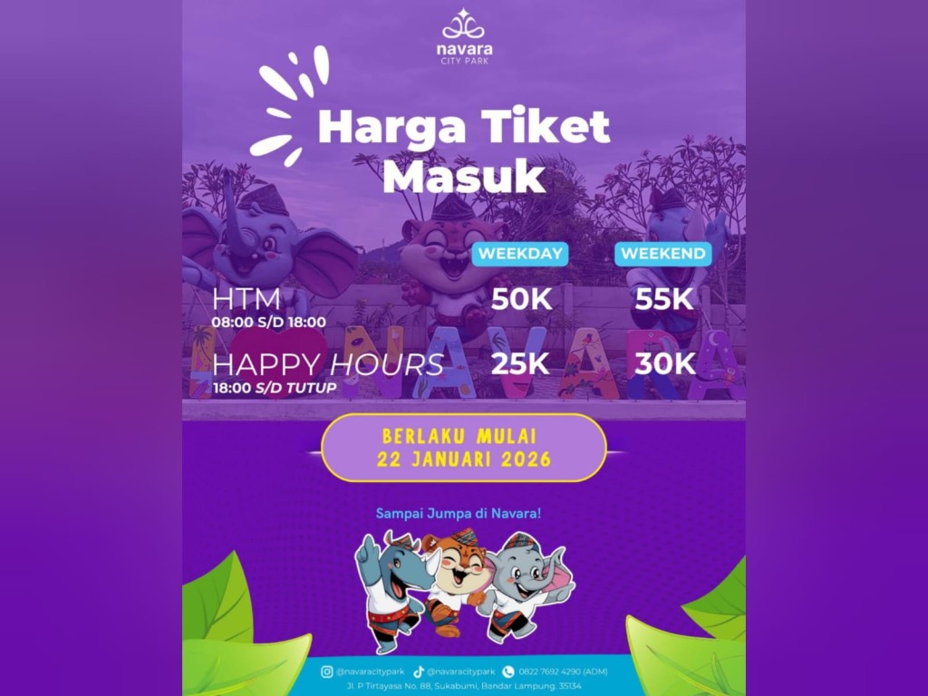 Tiket Navara City Park.