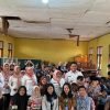Mahasiswa KKN Unila Gandeng BPBD Lampung Sosialisasi dan Simulasi Mitigasi Bencana 