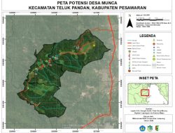 Mahasiswa KKN Unila Petakan Potensi Desa Munca Berbasis Spasial untuk Dukung Pembangunan Desa