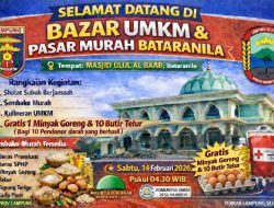 Bazar UMKM dan Pasar Murah Bataranila, Ada Bonus Minyak dan Telur!