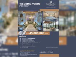 Hotel Santika Premiere Lampung Tawarkan Paket Venue Pernikahan Mulai Rp45 Juta