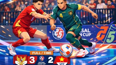 Gol Cepat Jadi Kunci, Indonesia Kalahkan Vietnam 3-2