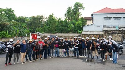 Nocturnity “Kick and Ride” Satukan Komunitas Motor di Lampung