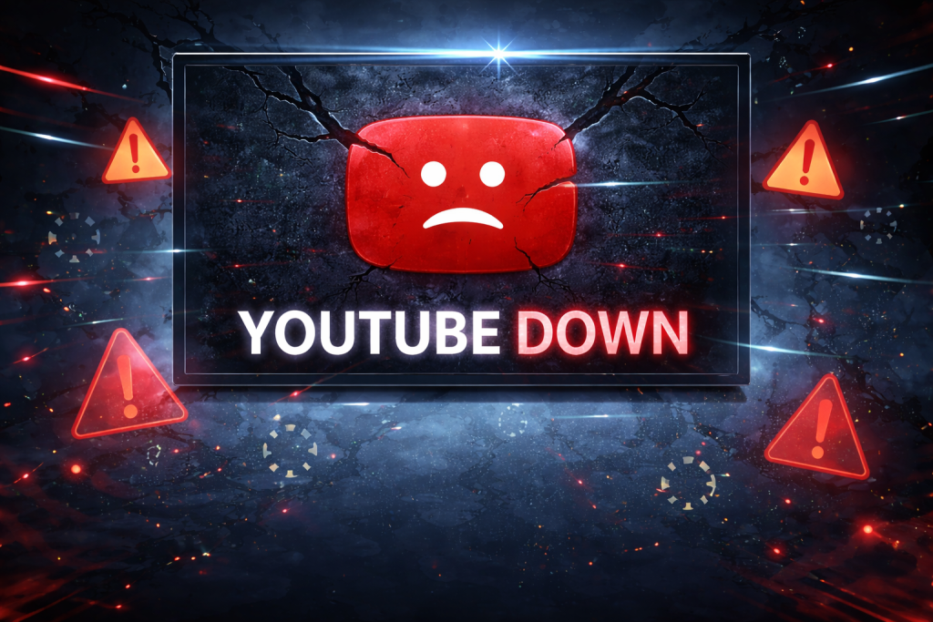 youtube down