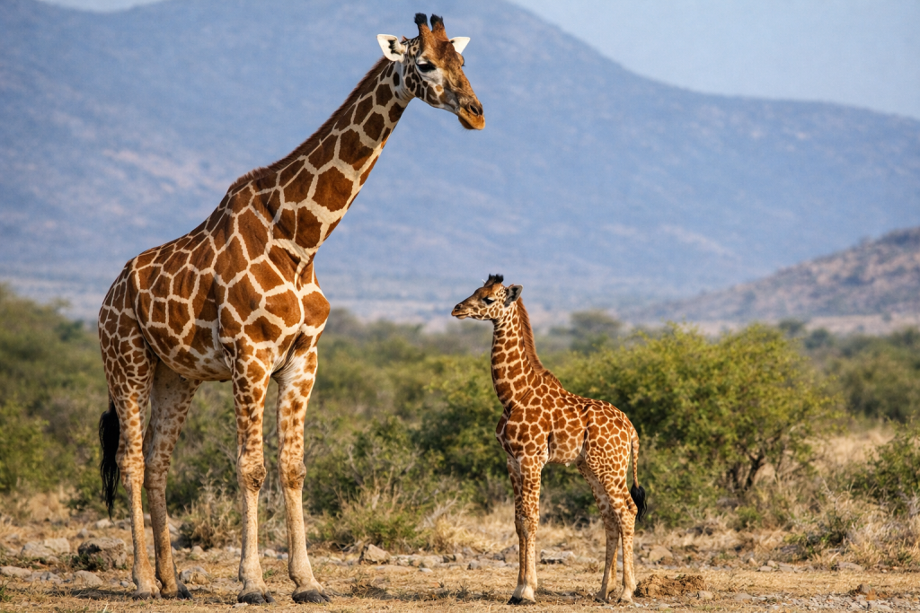 160 Cm Saat Lahir, Ini Fakta Mengejutkan Anak Jerapah