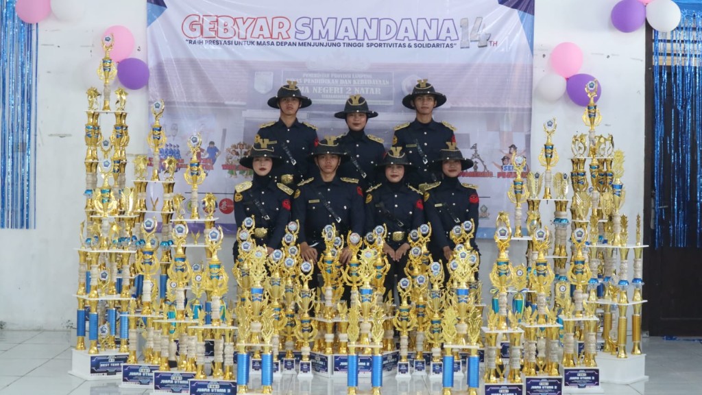 Gebyar 14th Smandana, Ribuan Pelajar Se-Lampung Ramaikan HUT SMAN 2 Natar..