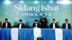 Menag RI Tetapkan Idulfitri 1447 H Jatuh pada 21 Maret 2026, Hilal Tidak Terlihat di 117 Titik