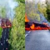 Lava Piton de la Fournaise Putus Jalan RN2 Setelah 19 Tahun