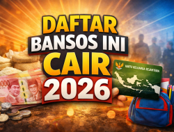 3 Bansos Cair Maret 2026, Ini Daftar Penerima dan Cara Ceknya