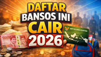 Masyarakat dapat mengecek status penerima bansos Maret 2026 secara online melalui situs resmi Kementerian Sosial menggunakan data sesuai KTP.