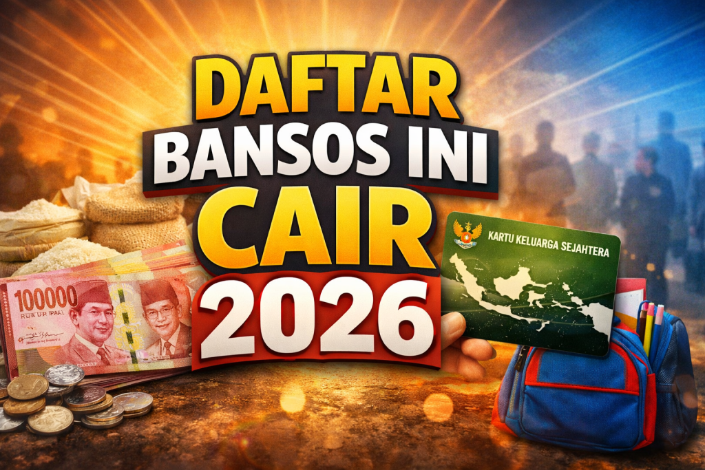 Masyarakat dapat mengecek status penerima bansos Maret 2026 secara online melalui situs resmi Kementerian Sosial menggunakan data sesuai KTP.