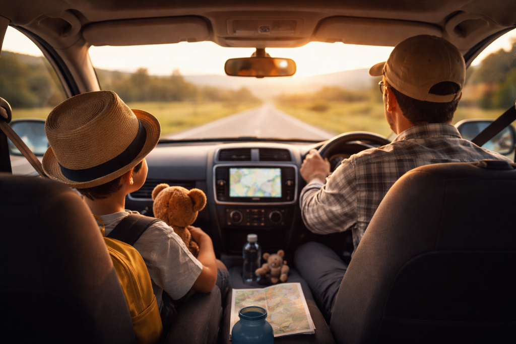 Tips mudik aman bersama anak anak