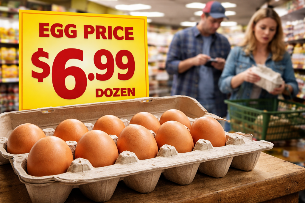 Warga AS pusing harga telur melonjak tajam hingga dua kali lipat