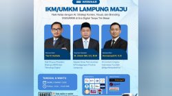 Webinar IKM/UMKM Lampung Maju Dorong Pelaku Usaha Manfaatkan AI untuk Pengembangan Bisnis