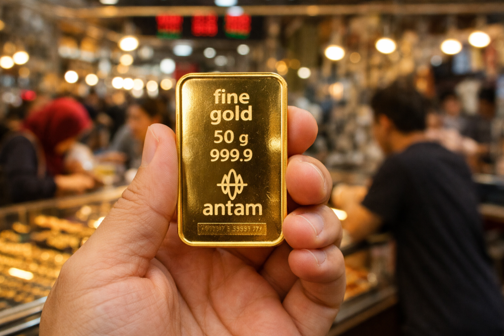 cek harga emas hari ini