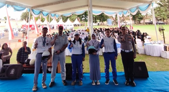 Edukasi Safety Riding Libatkan 700 Peserta di Lampung Timur