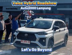 Auto2000 Lampung Masif Edukasi Mobil Hybrid, Veloz Jadi Andalan di Roadshow Keliling Kota