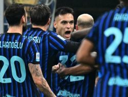 Inter Milan Libas AS Roma 5-2, Lautaro Mengamuk dan Nerazzurri Makin Tak Terbendung