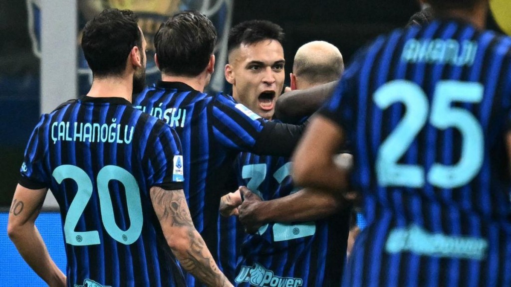 Inter Milan Libas AS Roma 5-2, Lautaro Mengamuk dan Nerazzurri Makin Tak Terbendung