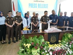 Kolaborasi Kejati Lampung dan Pelindo Regional 2 Panjang Berhasil Pulihkan Keuangan Negara Rp1,53 Miliar