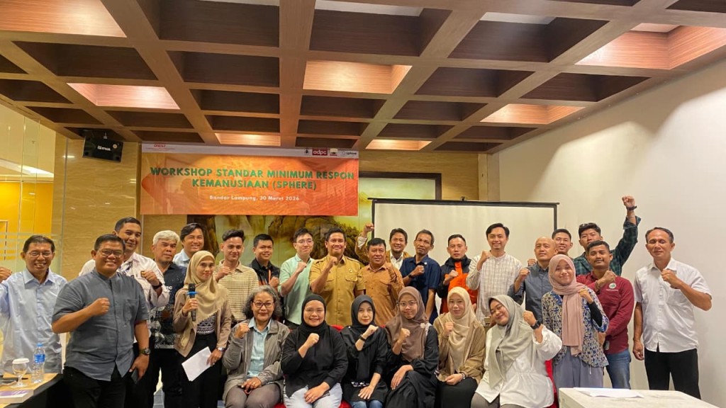 Mitra Bentala gelar workshop SPHERE di Lampung untuk perkuat respon bencana, tingkatkan koordinasi lintas sektor, dan dorong standar kemanusiaan yang bermartabat!