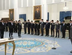 Reshuffle Jilid V: Prabowo Lantik 6 Pejabat Baru di Istana