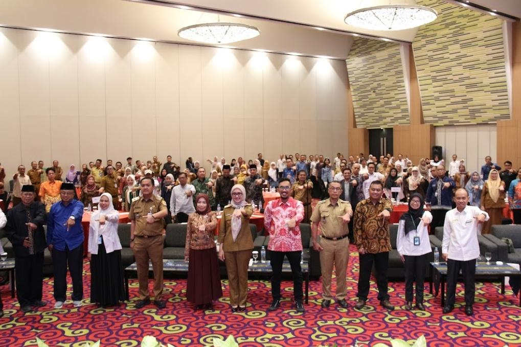 Rakor Pendidikan di Lampung BGTK Dorong Kolaborasi Lintas Sektor untuk Tingkatkan Kompetensi Guru.