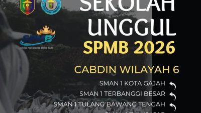 SMAN 1 Tumijajar Masuk Daftar Sekolah Unggul SPMB 2026, Jadi Incaran Siswa Baru