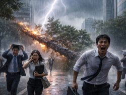 Prakiraan Cuaca Lampung Jumat 3 April 2026: Waspada Hujan Lebat Disertai Petir dan Angin Kencang