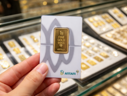 Harga Emas 6 April 2026 Naik Tipis, Tembus Rp2,9 Juta per Gram