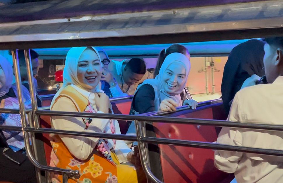 Ketua Dekranasda Lampung Purnama Wulan Sari Mirza