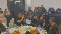 Djoko Handoko Halim Santoso Sambut Hangat Tamu Gala Dinner HUT Ke-54 Realestat Indonesia