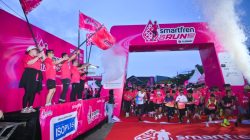 SMARTFREN Perkuat Sinyal di Lampung, Ribuan Peserta Ramaikan Fun Run 2026