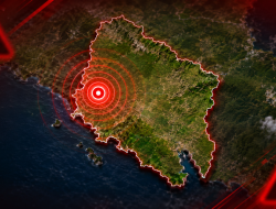 Gempabumi Tektonik M3,1 Guncang Tanggamus, Belasan Aftershock Terjadi