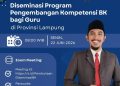 Meski Anggaran Terbatas, BGTK Lampung Perluas Program 7 Jurus BK Hebat untuk 450 Guru