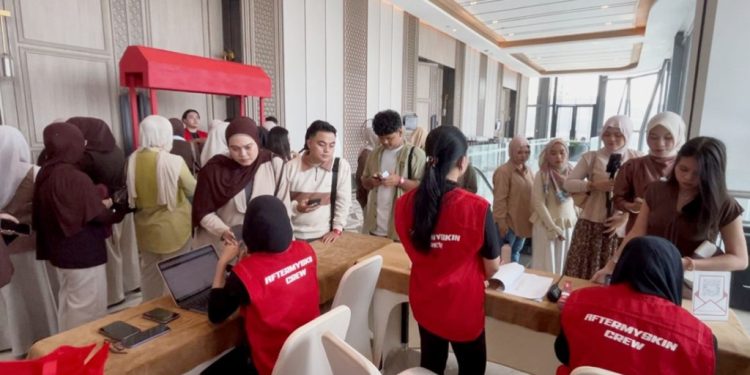 Aftermyskin Gelar Gathering dan Bootcamp Affiliate di Bandar Lampung, Hadirkan Atta Halilintar