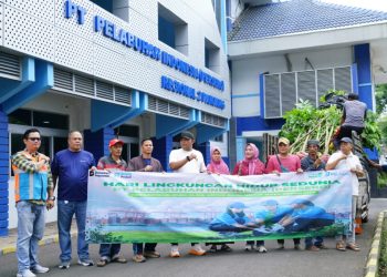 Pelindo Regional 2 Panjang Tanam 250 Bibit Pohon untuk Dukung Greenbelting dan Penyerapan Karbon 
