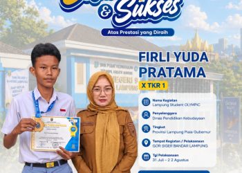 Firli Yuda Pratama Raih Juara 1 Karate, Bukti Komitmen SMKN 9 Bandar Lampung Cetak Siswa Berprestasi